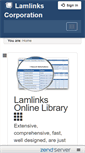 Mobile Screenshot of beta.lamlinks.com