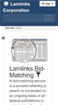 Mobile Screenshot of lamlinks.com